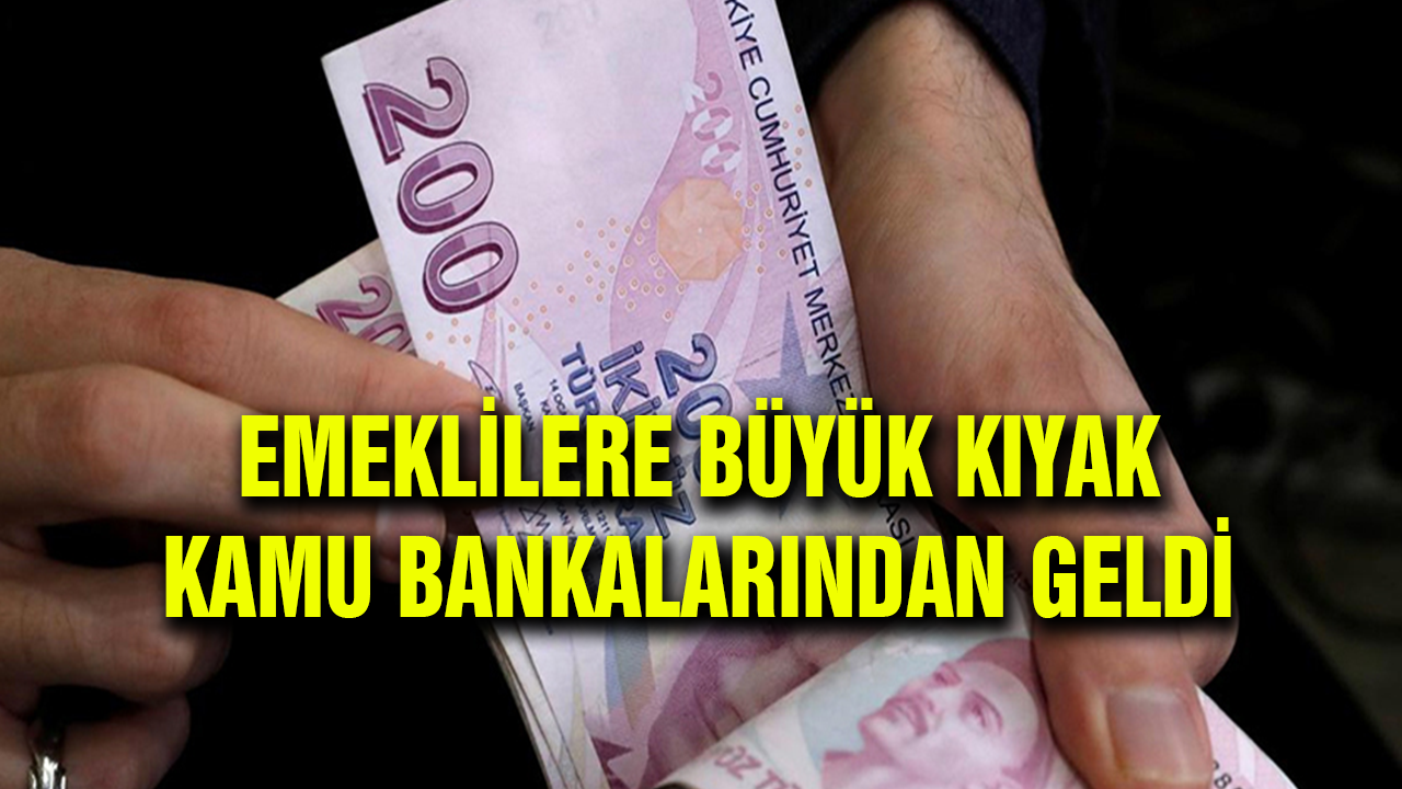 Kamu Bankalarından Emeklilere büyük kıyak geldi Promosyonla birlikte