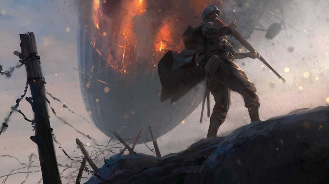 Battlefield 1'in sanatsal çalışmaları harika görünüyor