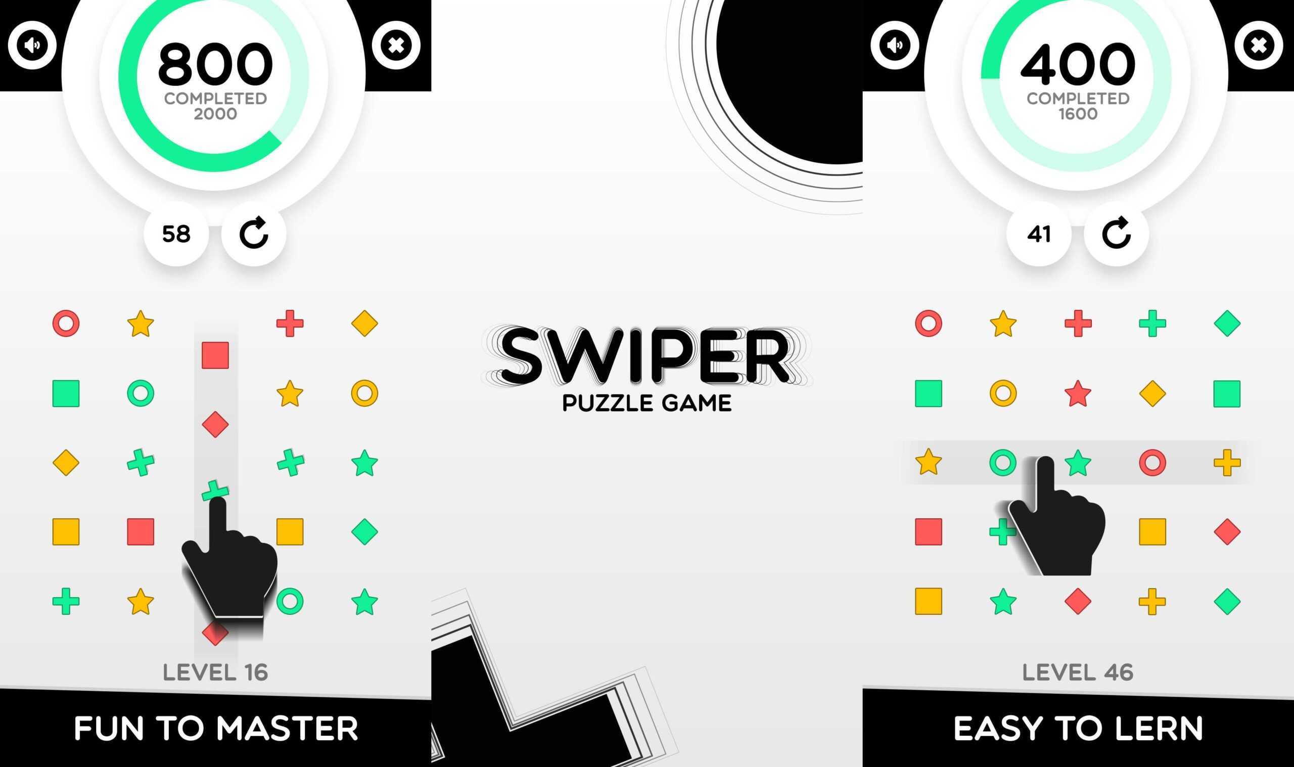 Swiper App Store'da yayınlandı.