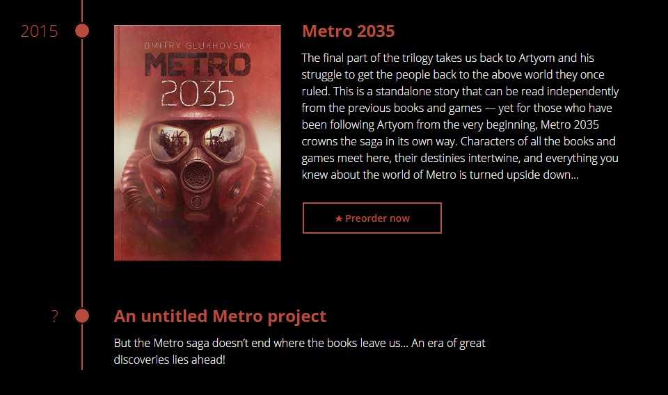 Yeni Metro Oyunu 2017'de Değilmiş!