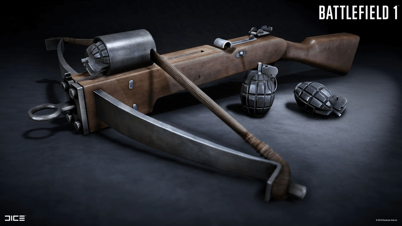 Battlefield 1'in El Bombalı Arbaletini Tanıtan Oyun İçi Video Geldi