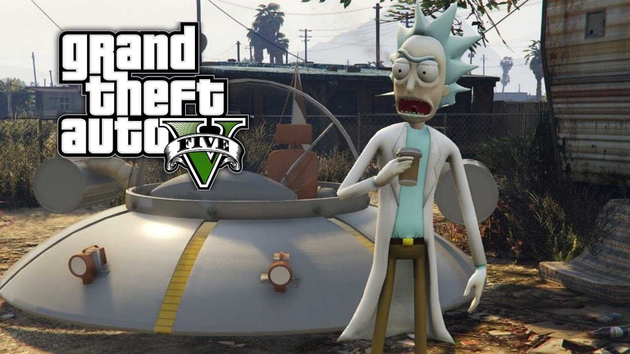 GTA V Rick And Morty Modu!
