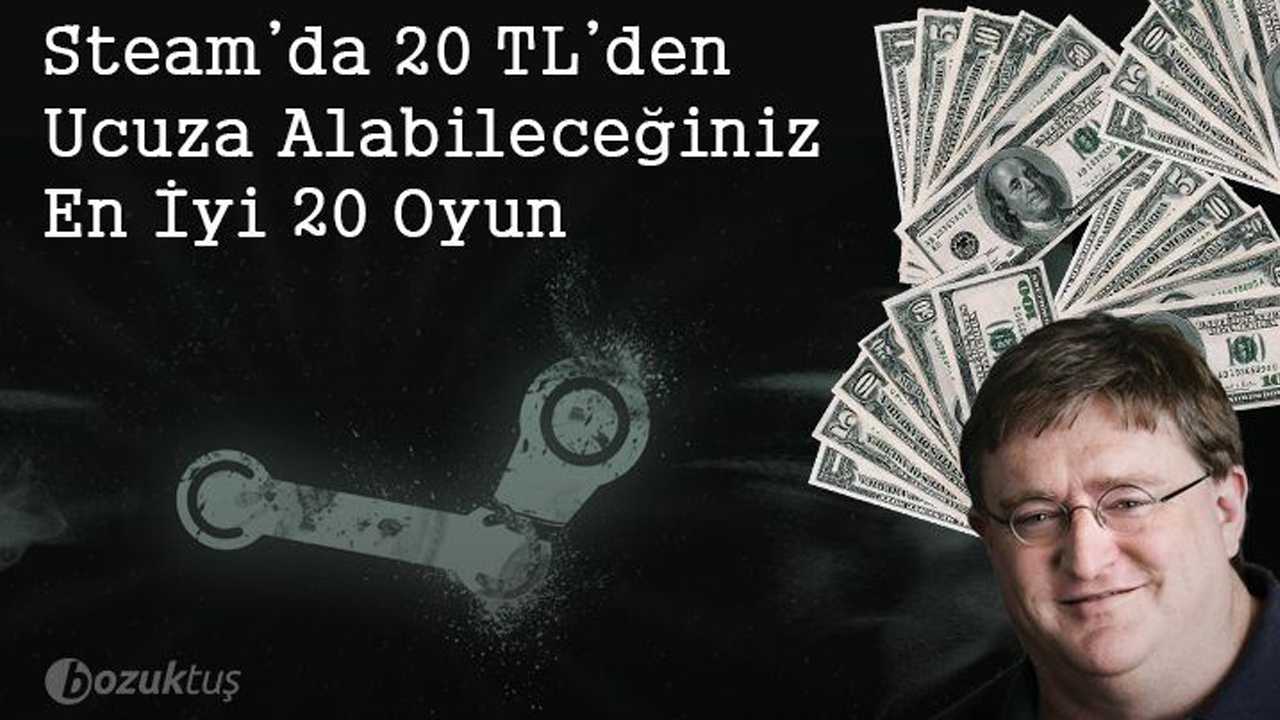 Steam'da 20 TL'den Ucuza Alabileceğiniz En İyi 20 Oyun