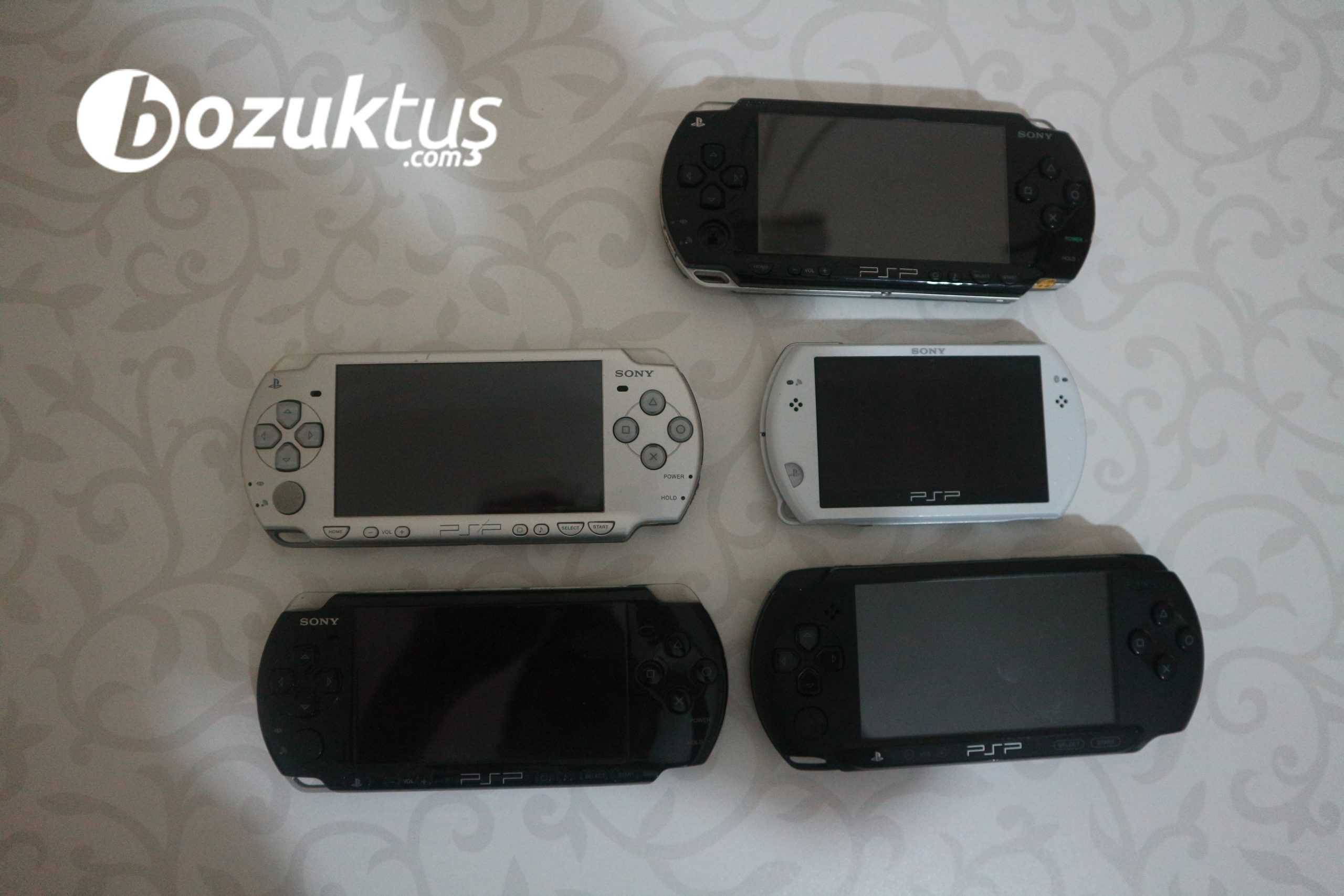 Tüm PSP Modelleri bir arada