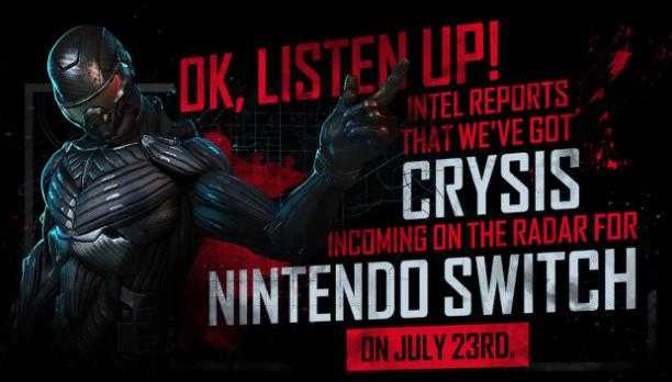 Crysis Remastered Gelişmesi Yaşandı! Nintendo Switc'e Geliyor!