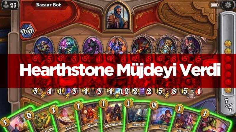 Hearthstone Müjdeyi Verdi