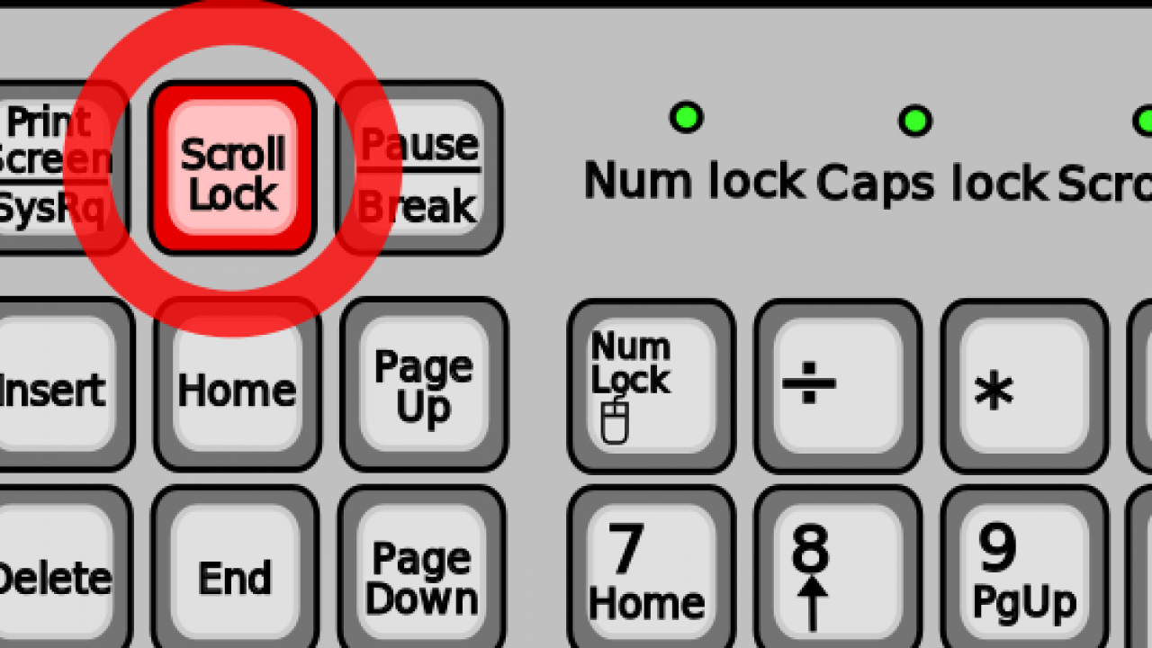 Scroll Lock Ne İşe Yarar?