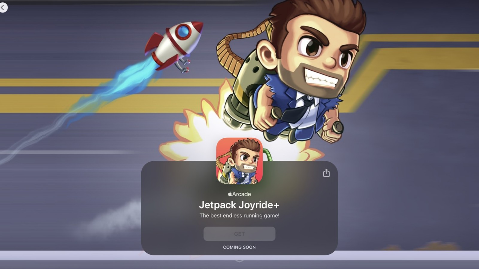 Popüler Klasik Oyun Olan 'Jetpack Joyride' Apple Arcade'ye Geliyor