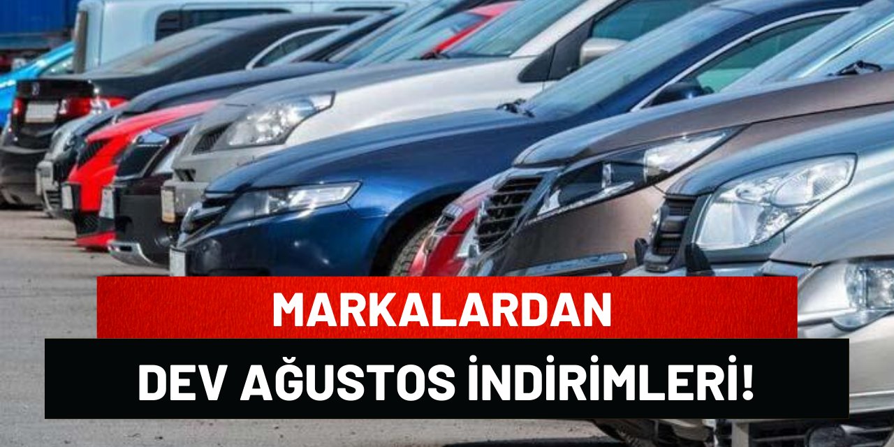 Markalardan Dev Ağustos İndirimleri!