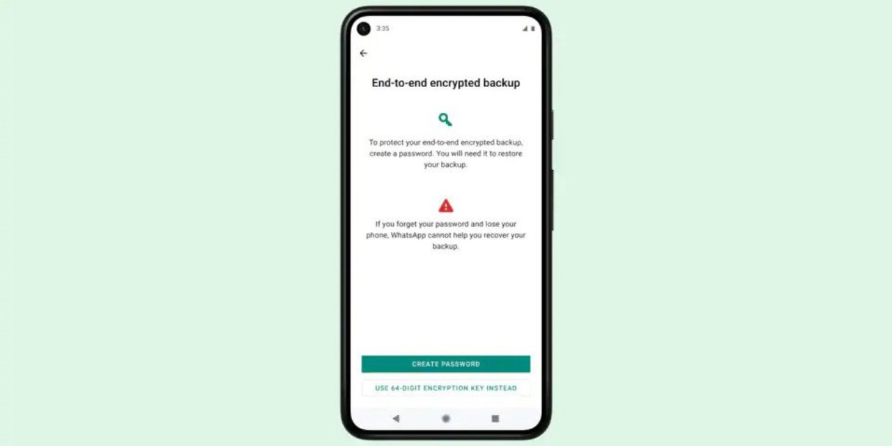 WhatsApp, Android ve iOS'ta Uçtan Uca Şifreli Sohbet Yedeklemelerini Başlattı