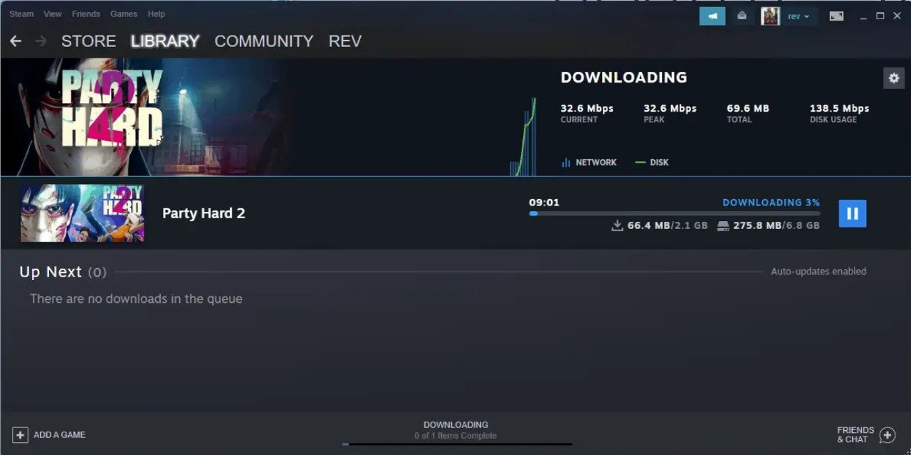 Steam İndirme Arayüzü Yenilendi