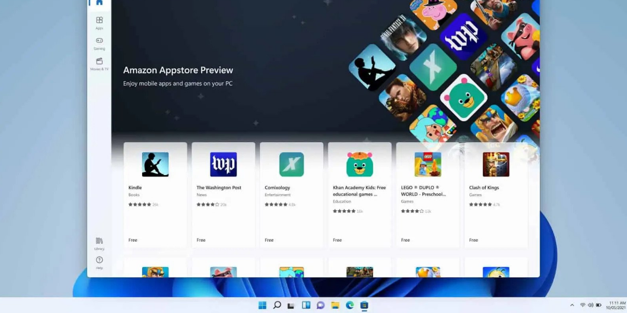 Windows 11'in Android Uygulama Desteği İnsider Kullanıcılarına Sunuluyor