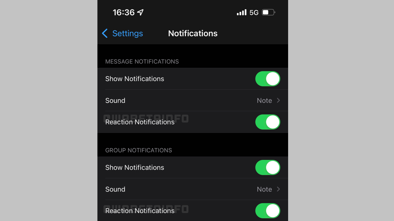 WhatsApp iOS için Mesaj Tepkileri Özelliği Göründü