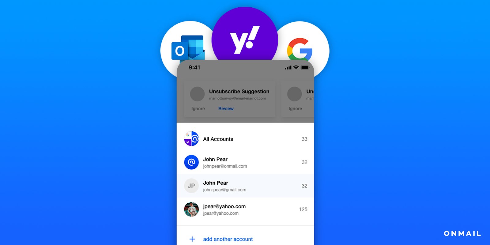 OnMail, tüm hesaplarda Gmail, iCloud Outlook, Yahoo ve daha fazlası için desteğini sundu