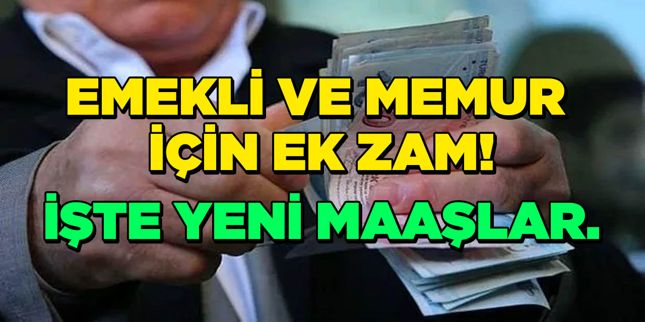 Emekliler Sevinç'ten Havaya Uçucak! Ek Zam Geliyor.. En Düşük Emekli Maaşı 3.428 TL !