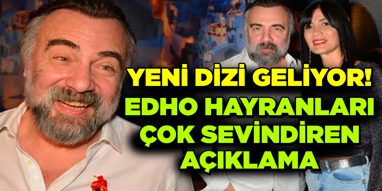 Oktay Kaynarca Müjdeyi Verdi! EDHO Hayranlarına Müjde! Yeni Dizi Geliyor.