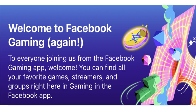 Meta, iOS ve Android için Facebook Gaming uygulamasını durduracak