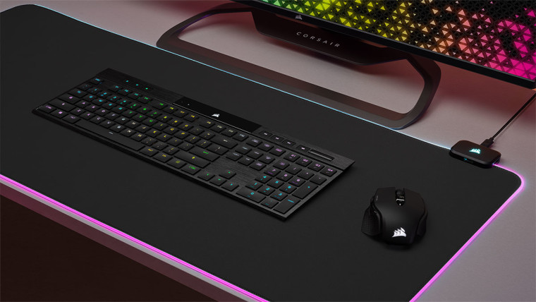 Corsair, K100 AIR ultra ince mekanik klavyesini duyurdu