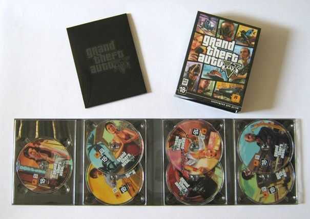 GTA V'in PC sürümü 7 tane DVD'den oluşuyor