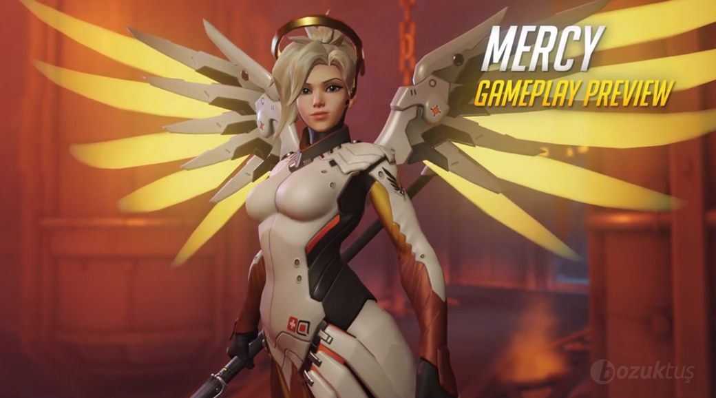 Overwatch'tan Mercy oynanış videosu geldi