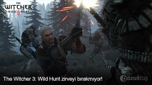 The Witcher 3: Wild Hunt zirveyi bırakmıyor!