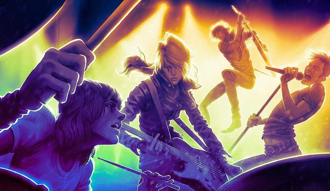 Rock Band 4'ün kapak görseli yayınlandı