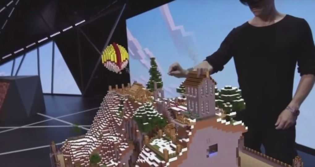 Minecraft, Hololens ile gerçek oluyor!