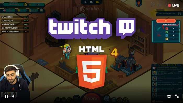 Twitch, Flash’ı bırakarak HTML 5’e geçiş yapacak!