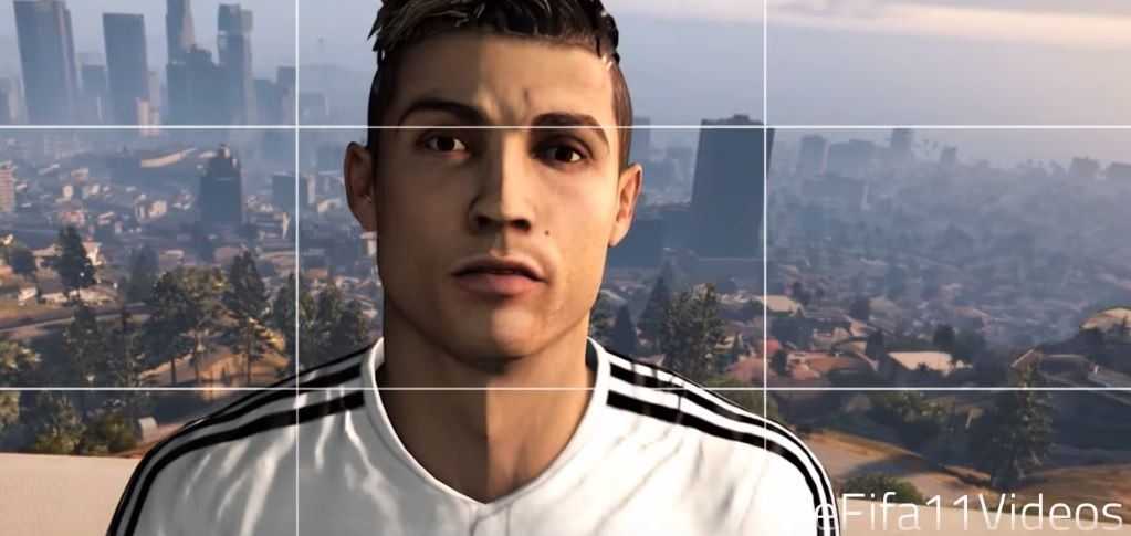 Cristiano Ronaldo, Los Santos sokaklarına indi!