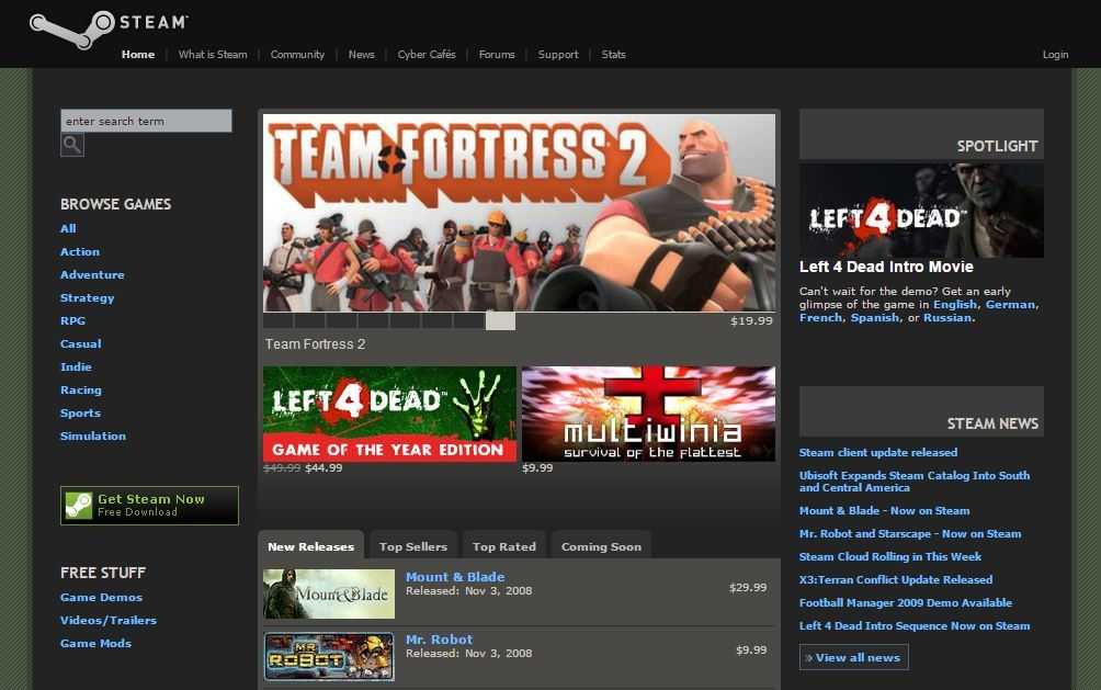 Geçtiğimiz Hafta Steam’de En Çok Satan 10 Oyun